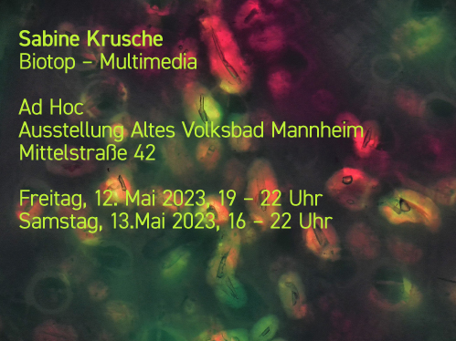 Sabine Krusche: Biotop – Multimedia