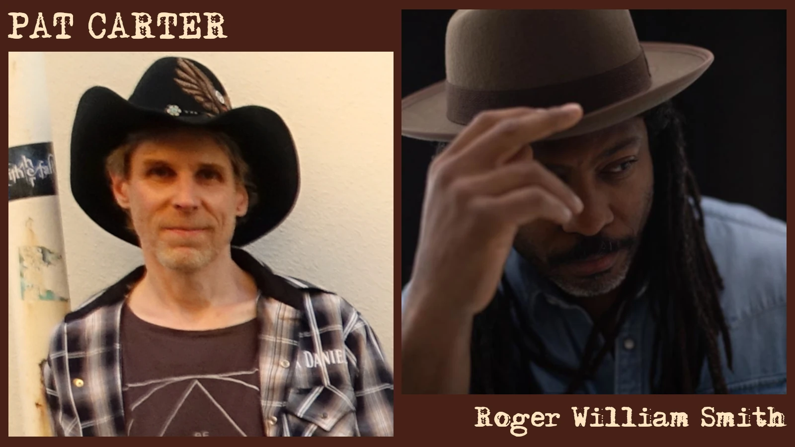 PAT CARTER (Berlin) // ROGER WILLIAM SMITH (Mannheim) Country, Folk and Blues