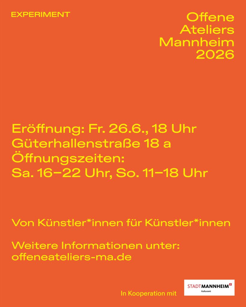 Gastveranstaltung: Offene Ateliers 2026